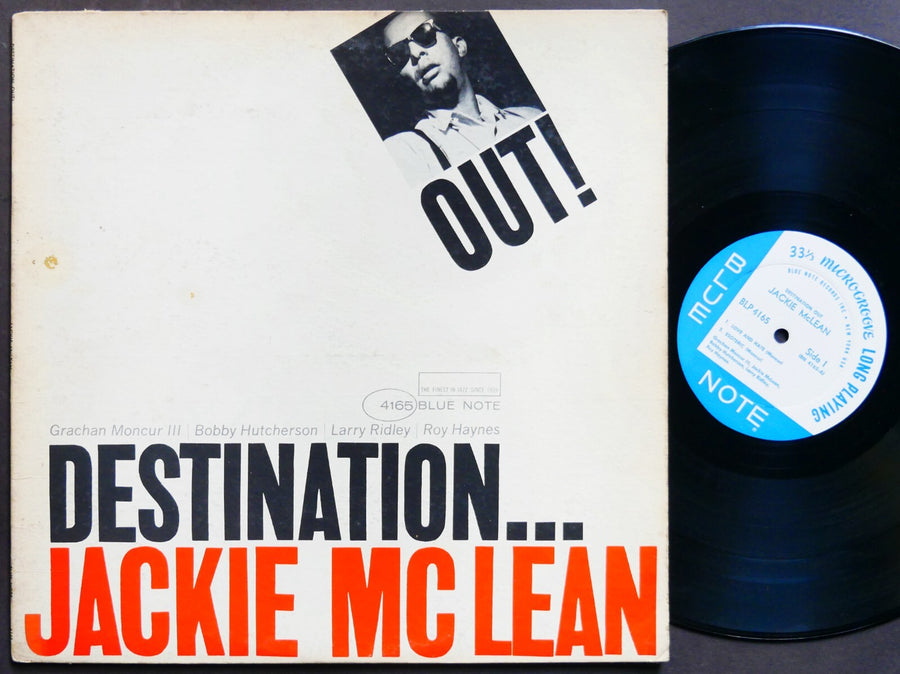 JACKIE MCLEAN Destination Out! LP BLUE NOTE 4165 NY EAR MONO Grachan Moncur III