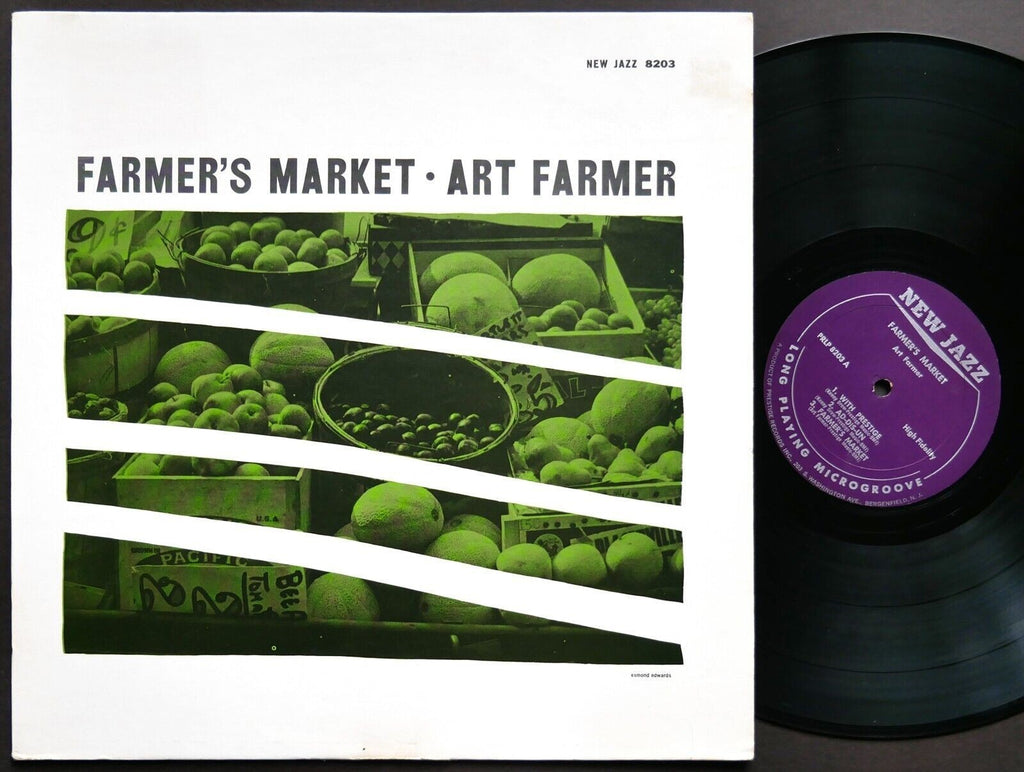 ART FARMER Farmer's Market LP NEW JAZ NJLP 8203 MONO Hank Mobley Elvin Jones