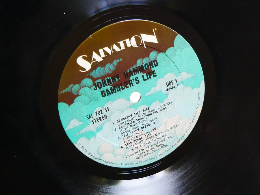 JOHNNY HAMMOND Gambler's Life LP SALVATION SAL 702 Larry Mizell Henry Franklin
