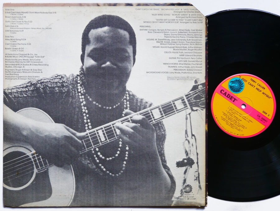 TERRY CALLIER I Just Can't Help Myself LP CADET CA 50041 US 1973 Jazz Funk