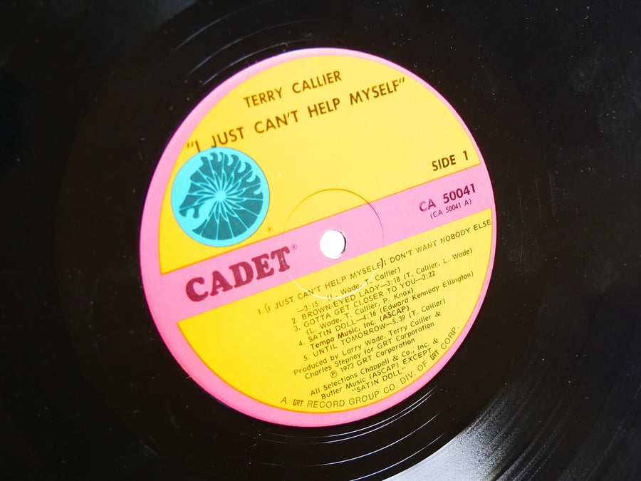 TERRY CALLIER I Just Can't Help Myself LP CADET CA 50041 US 1973 Jazz Funk