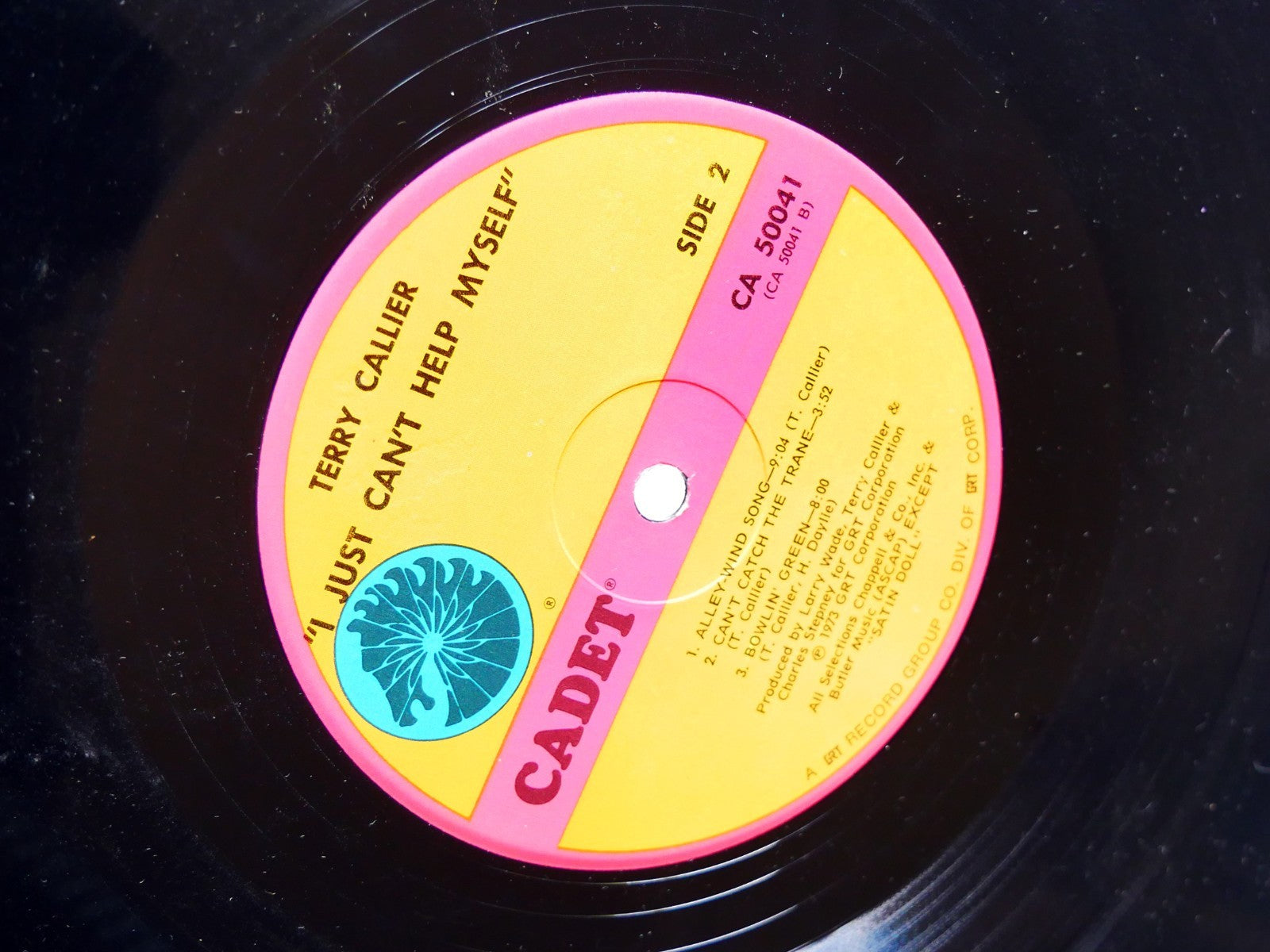 TERRY CALLIER I Just Can't Help Myself LP CADET CA 50041 US 1973 Jazz Funk