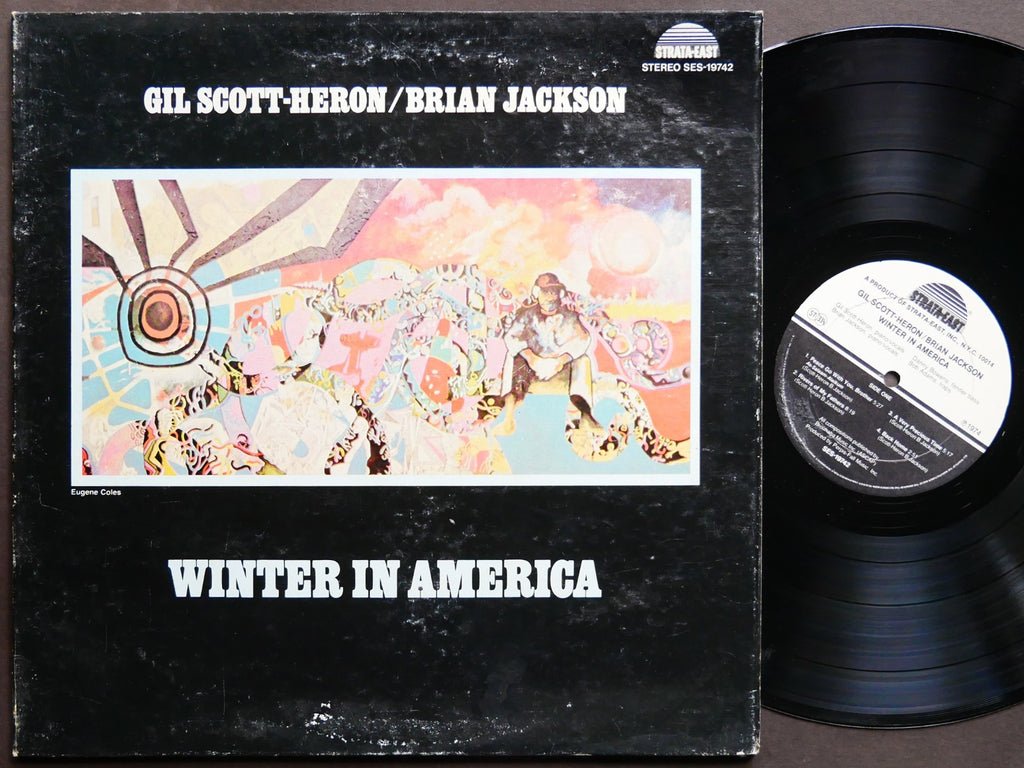 GIL SCOTT-HERON BRIAN JACKSON Winter In America LP STRATA-EAST SES-19742 CLEAN