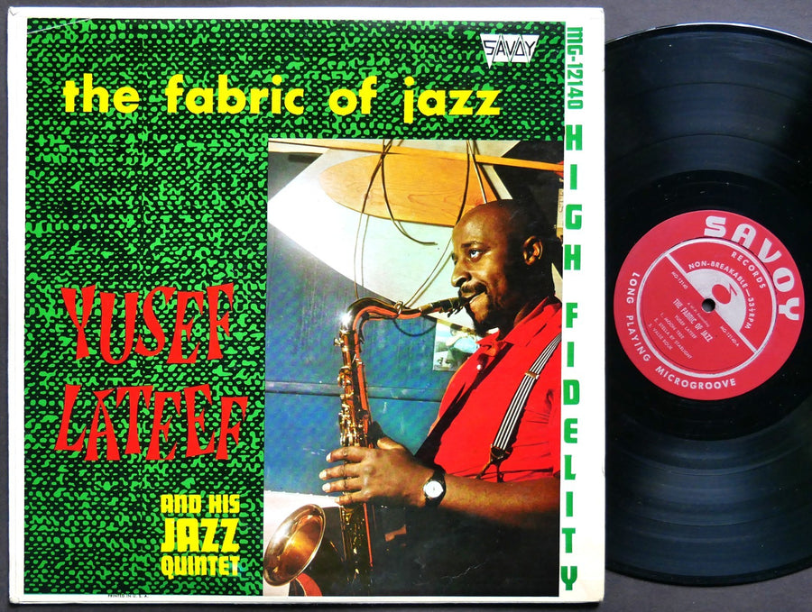 YUSEF LATEEF The Fabric Of Jazz LP SAVOY RECORDS MG-12140 US 1959 RVG DG MONO