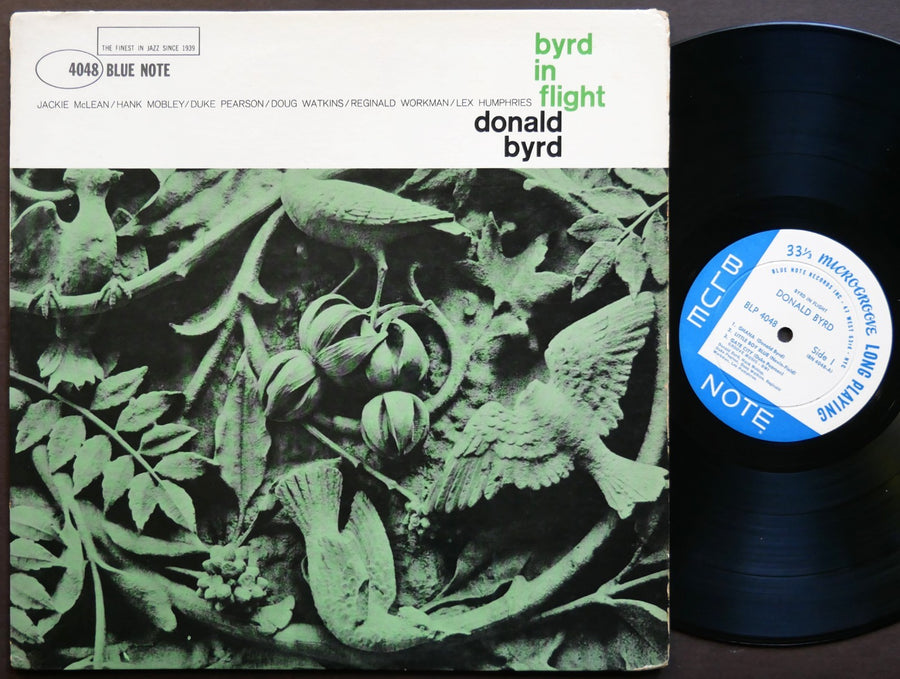 DONALD BYRD Byrd In Flight LP BLUE NOTE BLP 4048 US 1960 EAR DG MONO Hank Mobley