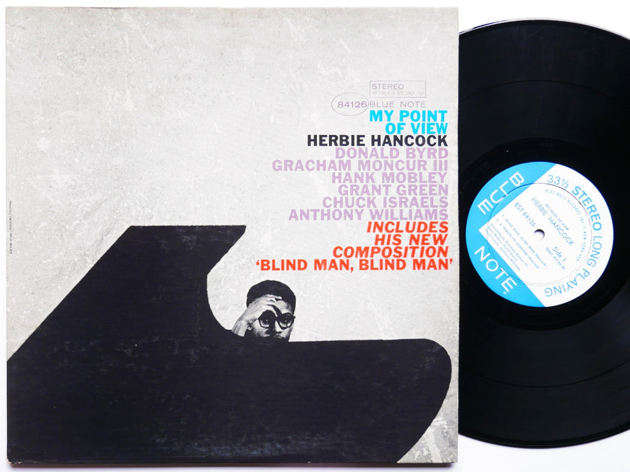 HERBIE HANCOCK My Point Of View LP BLUE NOTE 84126 US 1963 NY EAR DG Hank Mobley