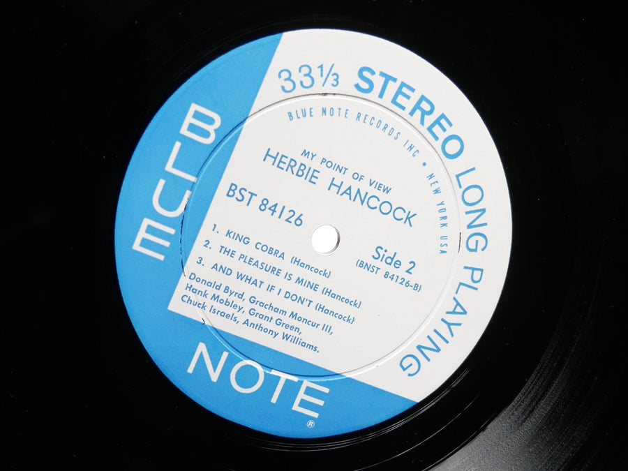 HERBIE HANCOCK My Point Of View LP BLUE NOTE 84126 US 1963 NY EAR DG Hank Mobley