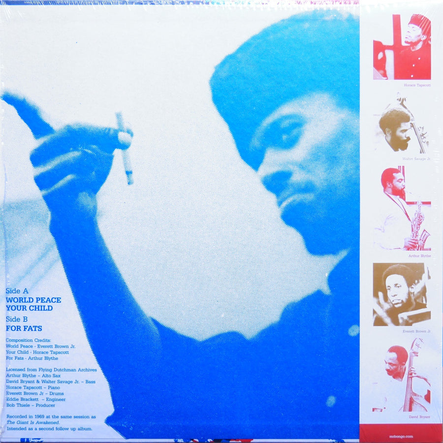 HORACE TAPSCOTT Quintet The Quintet LP MR BONGO MRBLP256 UK 2022 Arthur Blythe