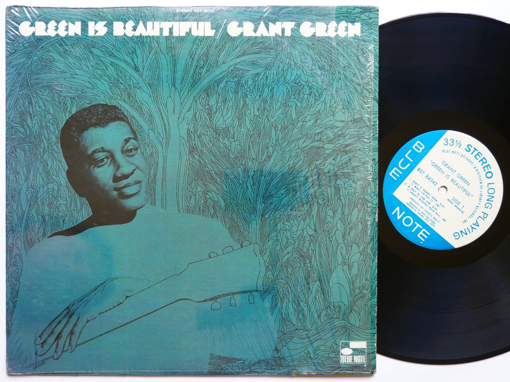 GRANT GREEN Green Is Beautiful LP BLUE NOTE BST 84342 US 1970 RVG Blue Mitchell