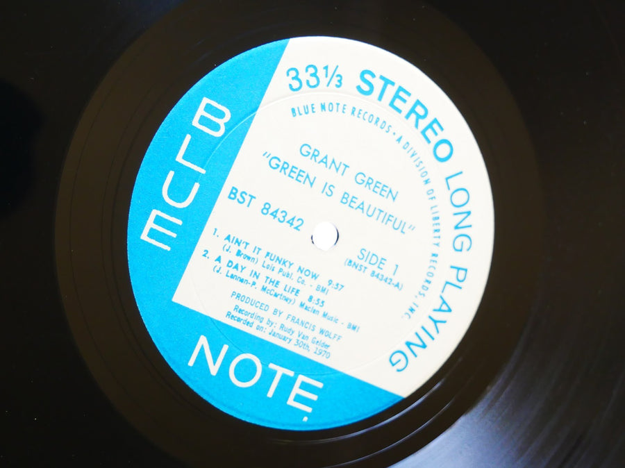 GRANT GREEN Green Is Beautiful LP BLUE NOTE BST 84342 US 1970 RVG Blue Mitchell