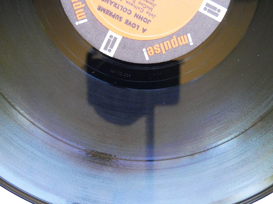 JOHN COLTRANE A Love Supreme LP IMPULSE A-77 US 1965 RVG MONO McCoy Tyner CLEAN