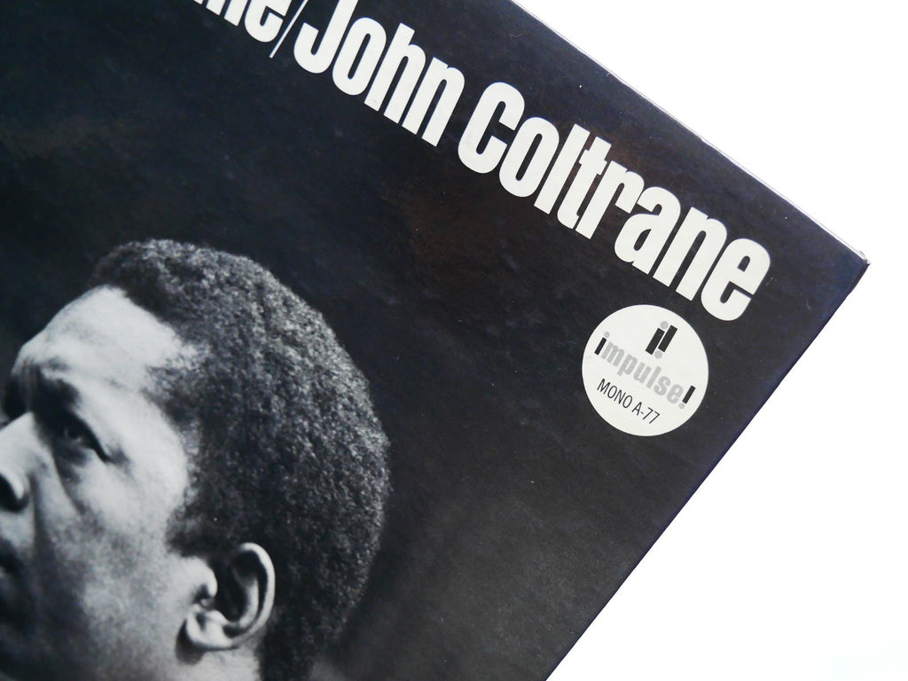 JOHN COLTRANE A Love Supreme LP IMPULSE A-77 US 1965 RVG MONO McCoy Tyner CLEAN
