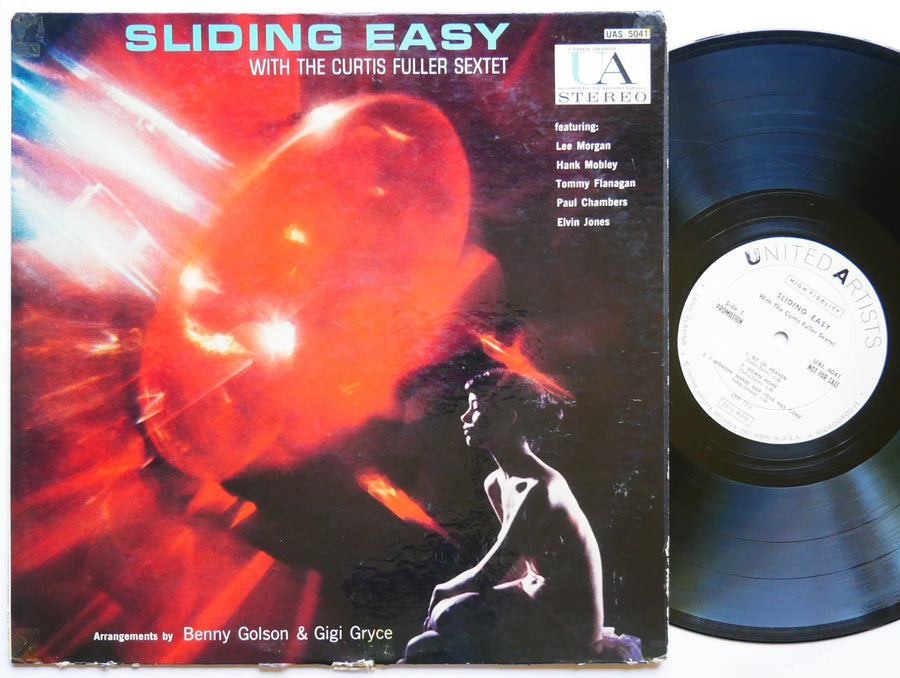 CURTIS FULLER Sliding Easy LP UNITED ARTISTS UAL4041 MONO Hank Mobley Lee Morgan