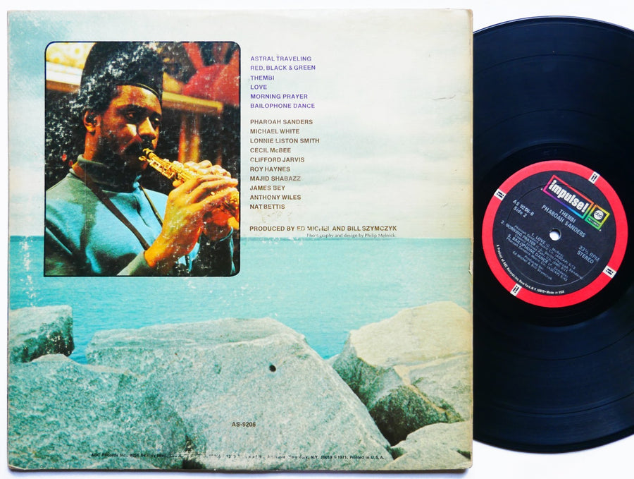 PHAROAH SANDERS Thembi LP IMPULSE! AS-9206 US 1971 JAZZ Cecil McBee Roy Haynes