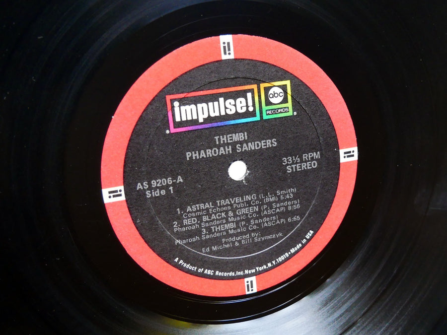 PHAROAH SANDERS Thembi LP IMPULSE! AS-9206 US 1971 JAZZ Cecil McBee Roy Haynes