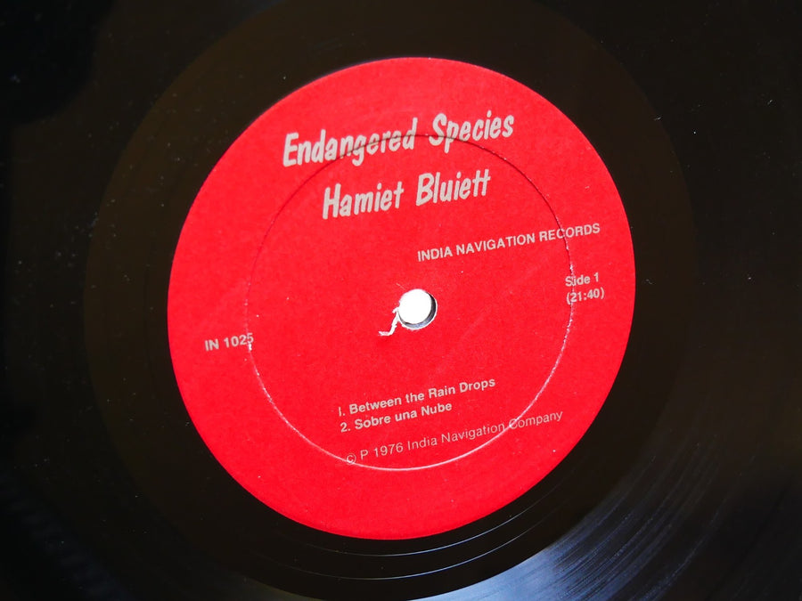 HAMIET BLUIETT Endangered Species LP INDIA NAVIGATION IN 1025 US 1976 Free Jazz