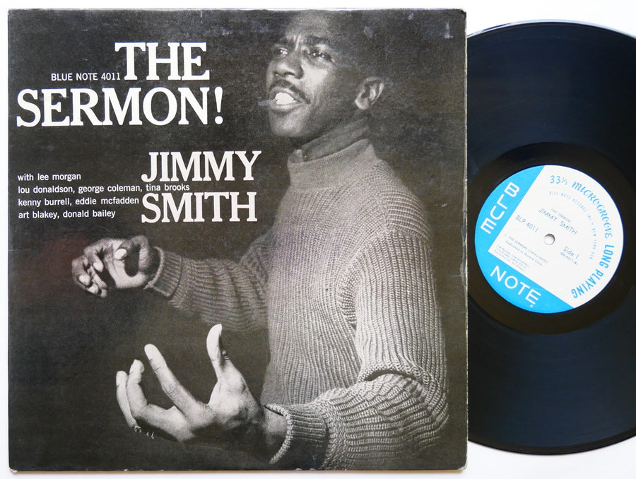 JIMMY SMITH The Sermon! LP BLUE NOTE BLP 4011 US 1962 NY RVG EAR MONO Lee Morgan