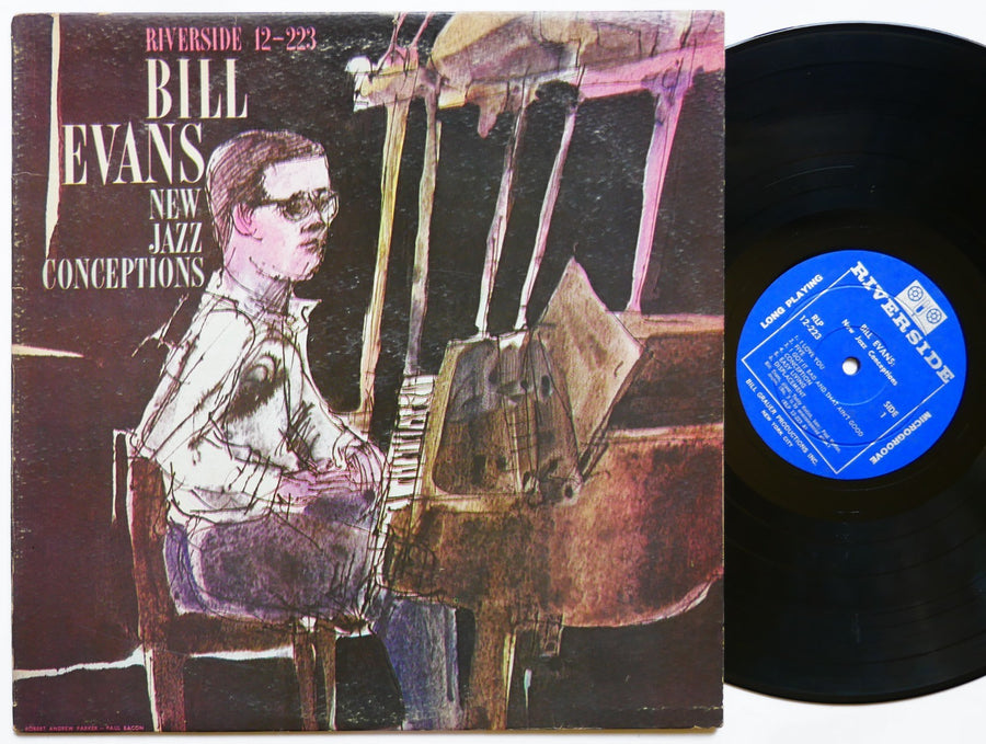 BILL EVANS New Jazz Conceptions LP RIVERSIDE RECORDS RLP 12-223 US 1960 DG MONO