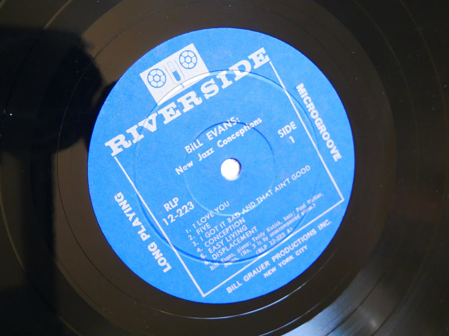 BILL EVANS New Jazz Conceptions LP RIVERSIDE RECORDS RLP 12-223 US 1960 DG MONO