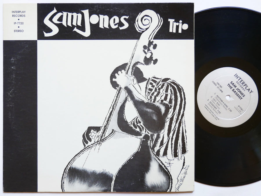 SAM JONES The Bassist LP INTERPLAY RECORDS IP-7720 US '80 DSM Kenny Barron CLEAN