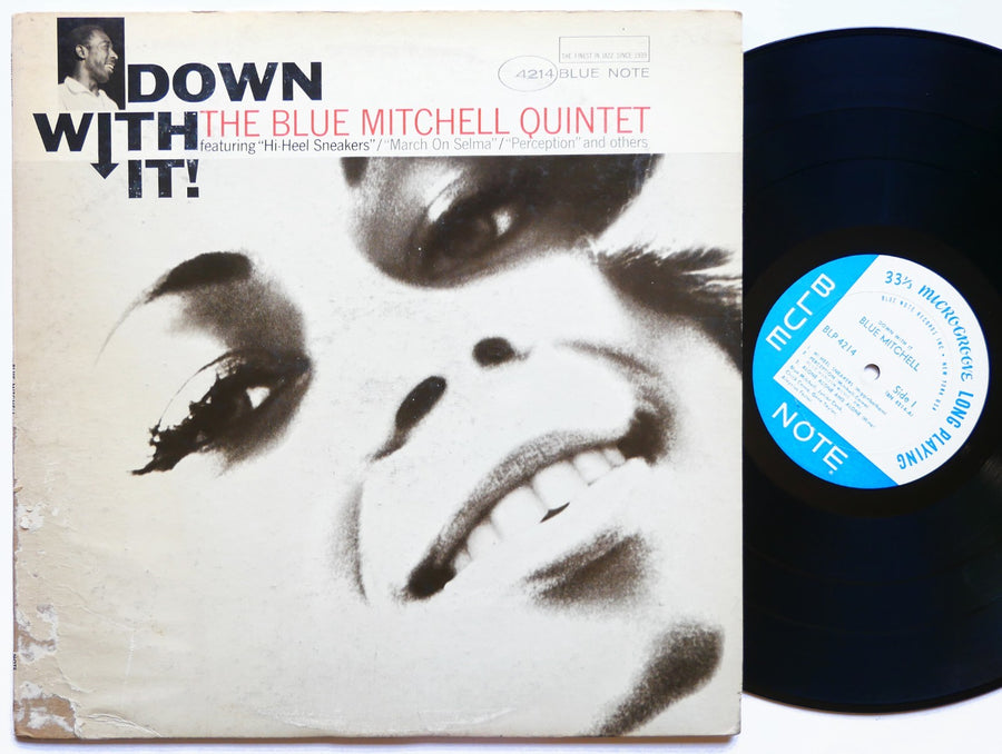BLUE MITCHELL Quintet Down With It LP BLUE NOTE BLP 4214 US 1965 NY RVG EAR MONO