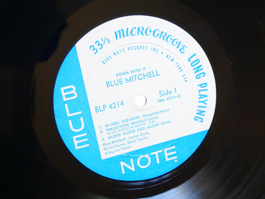 BLUE MITCHELL Quintet Down With It LP BLUE NOTE BLP 4214 US 1965 NY RVG EAR MONO