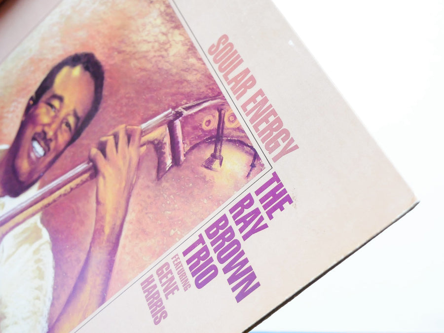 RAY BROWN Trio GENE HARRIS Soular Energy LP CONCORD JAZZ CJ-268 US 1985 CLEAN