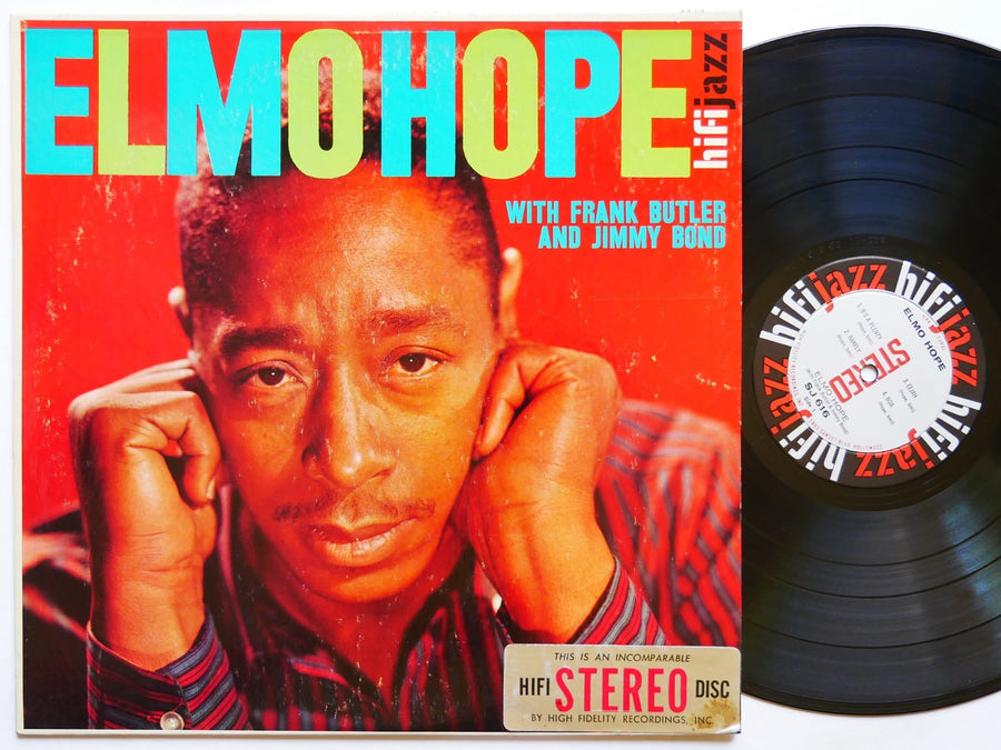ELMO HOPE With FRANK BUTLER And JIMMY BOND LP HIFI JAZZ SJ 616 US 1959 DG CLEAN