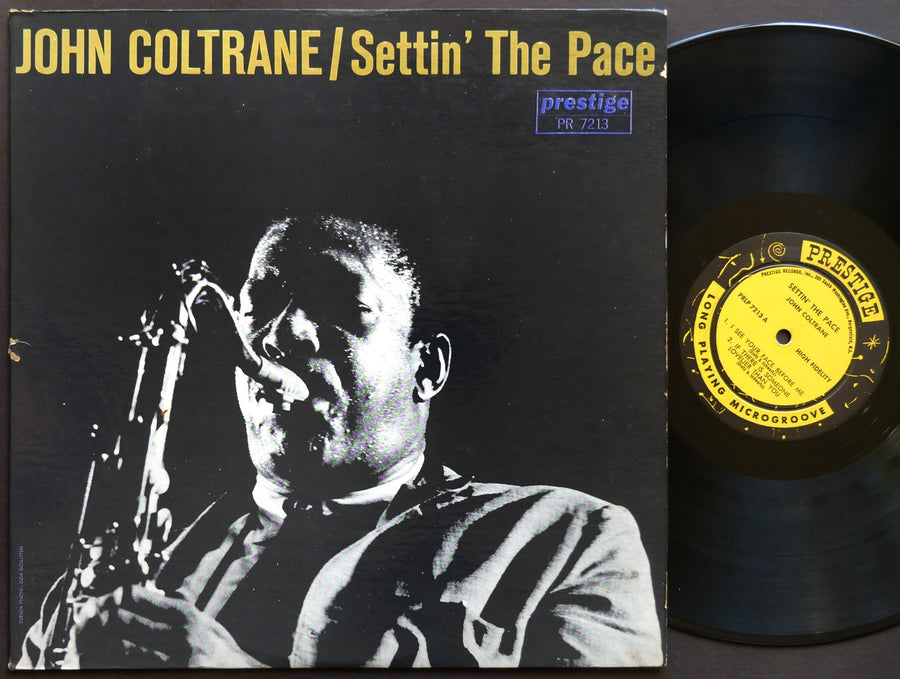 JOHN COLTRANE Settin' The Pace LP PRESTIGE PRLP 7213 NJ RVG DG MONO Red Garland