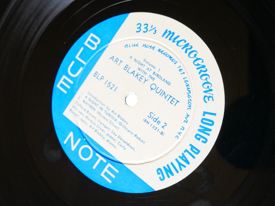 ART BLAKEY A Night At Birdland Vol.1 BLUE NOTE 1521 LEX MONO FLAT Clifford Brown