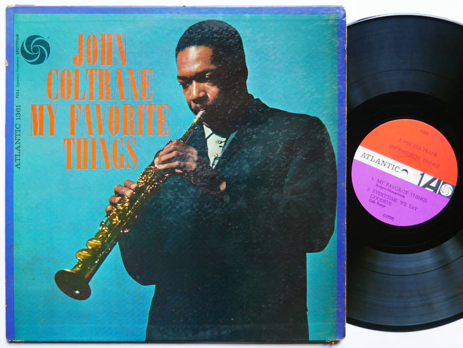 JOHN COLTRANE My Favorite Things LP ATLANTIC 1361 MONO McCoy Tyner Elvin Jones