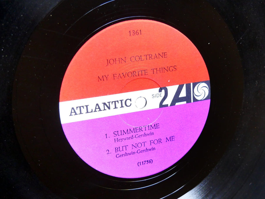 JOHN COLTRANE My Favorite Things LP ATLANTIC 1361 MONO McCoy Tyner Elvin Jones