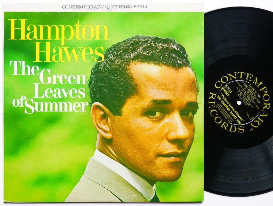 HAMPTON HAWES The Green Leaves Of Summer LP CONTEMPORARY S7614 US 1964 DG CLEAN