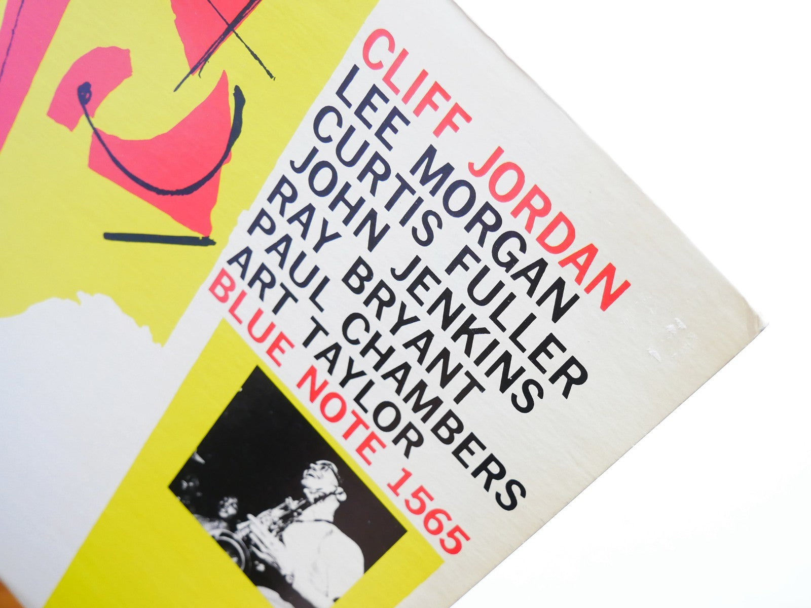 CLIFFORD JORDAN Cliff Jordan LP BLUE NOTE BLP 1565 US '72 UA MONO Lee Morgan VG+