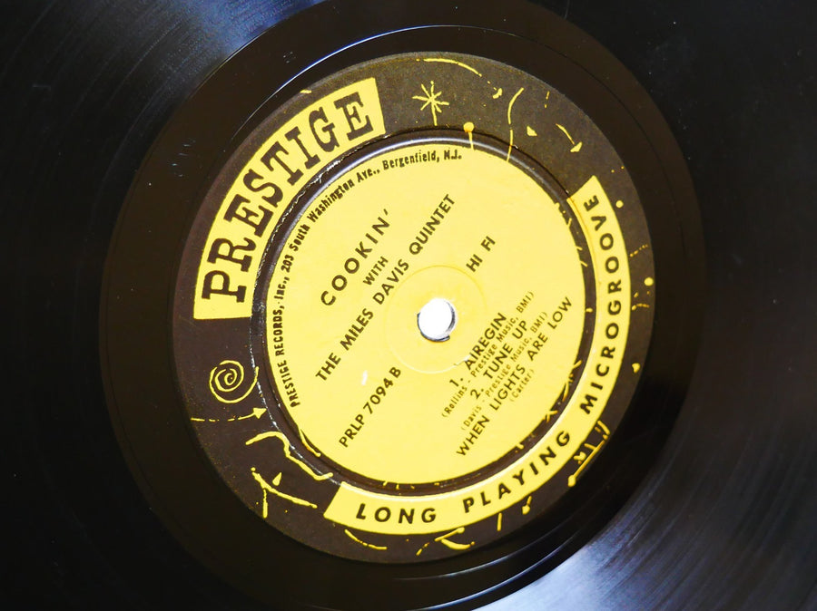 MILES DAVIS Cookin' LP PRESTIGE PRLP 7094 MONO NJ John Coltrane Red Garland