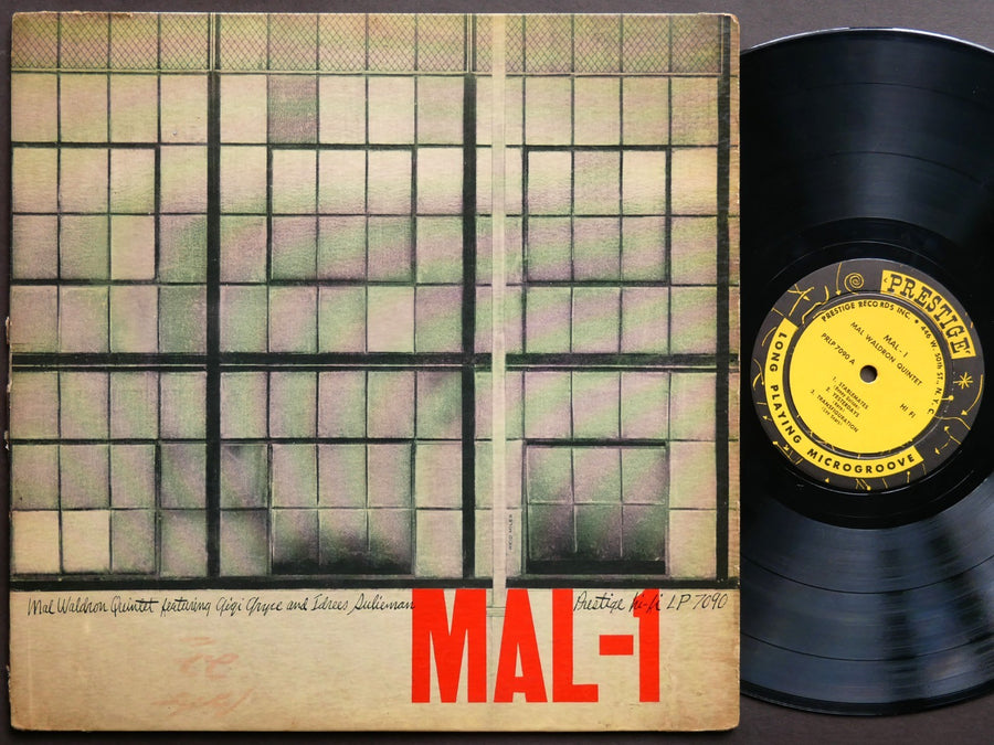 MAL WALDRON GIGI GRYCE IDREES SULIEMAN Mal-1 LP PRESTIGE PRLP 7090 DG MONO W.50