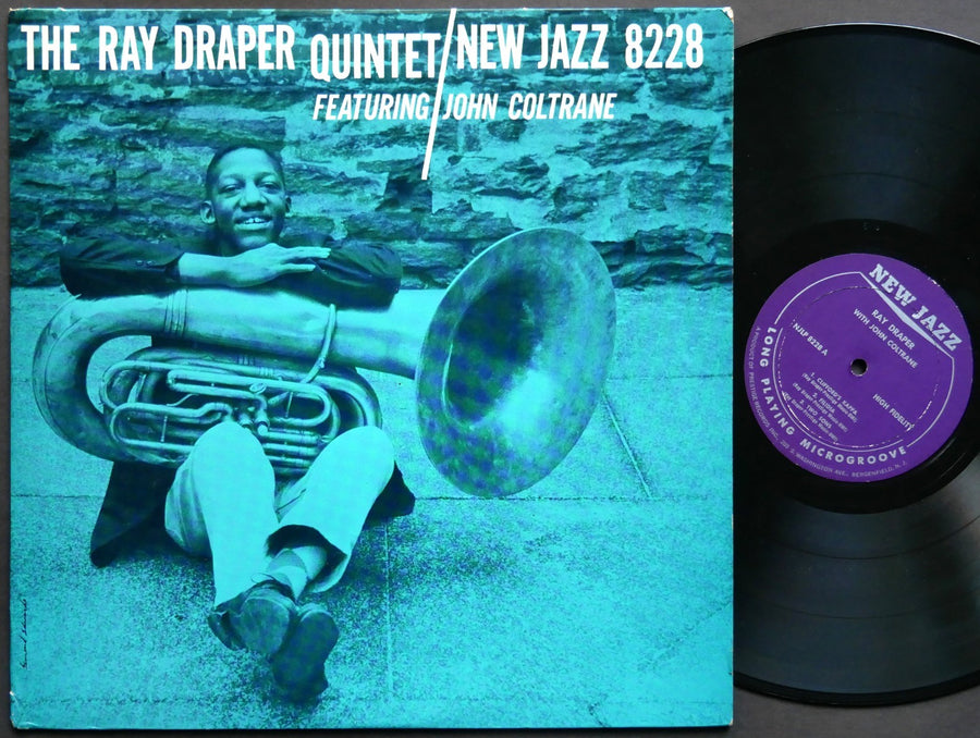 RAY DRAPER Quintet JOHN COLTRANE LP NEW JAZZ NJLP 8228 US 1963 RVG MONO VG+