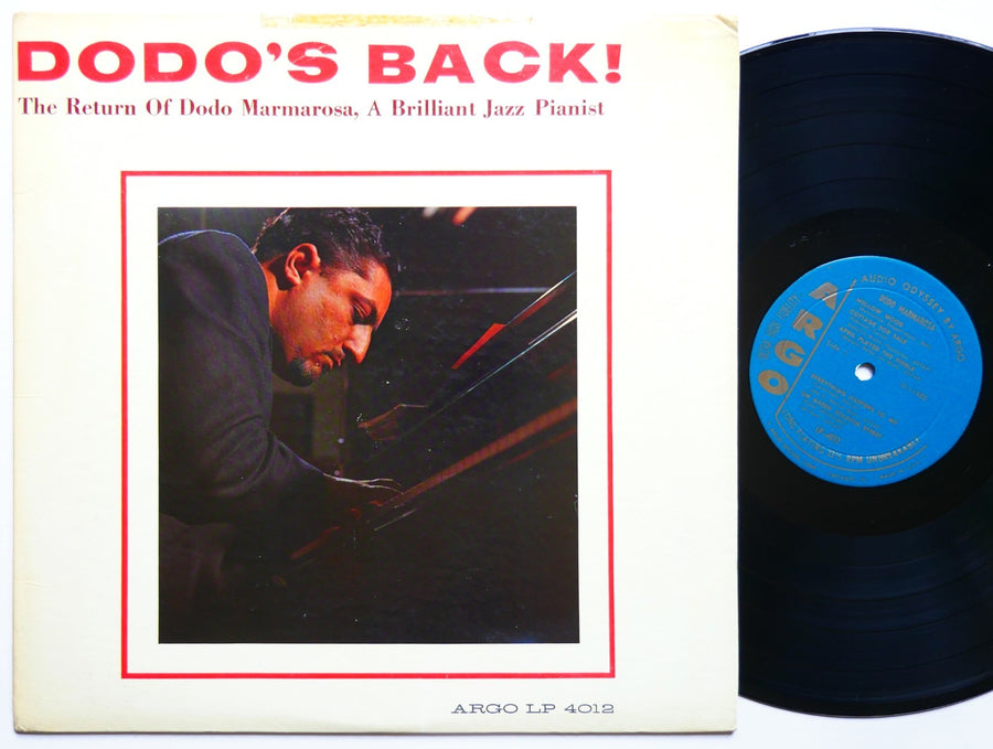 DODO MARMAROSA Dodo's Back LP ARGO LP 4012 US 1961 JAZZ MONO Richard Evans