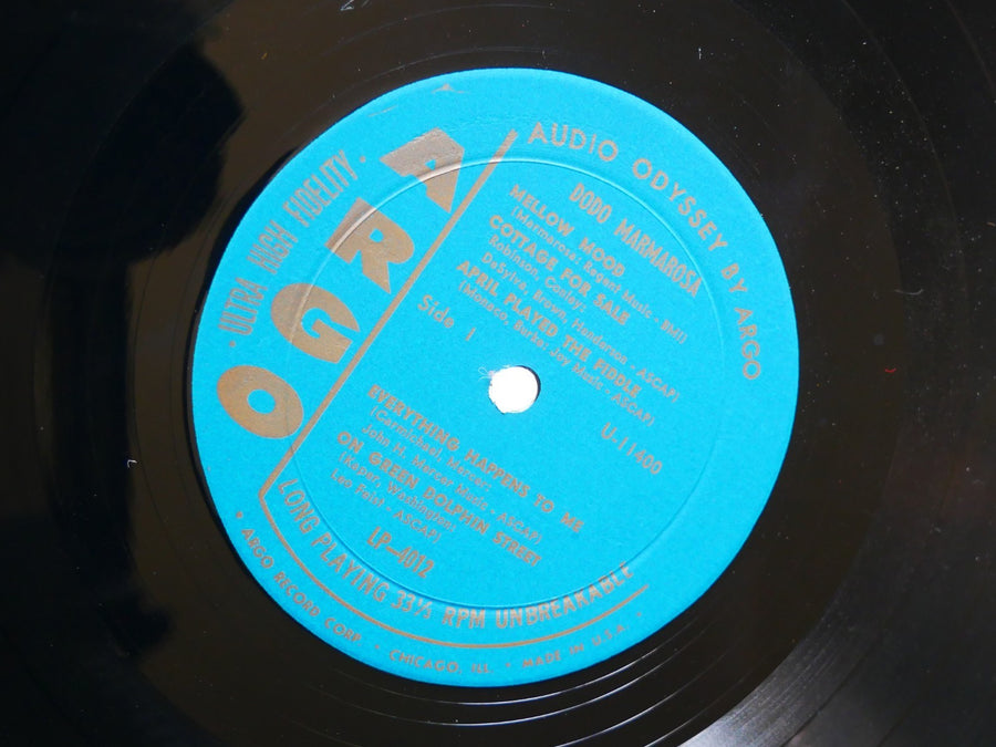 DODO MARMAROSA Dodo's Back LP ARGO LP 4012 US 1961 JAZZ MONO Richard Evans