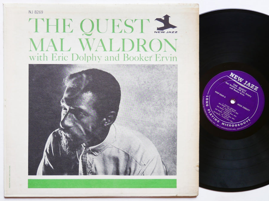 MAL WALDRON ERIC DOLPHY The Quest LP NEW JAZZ NJLP 8269 US 1962 RVG DG MONO VG+