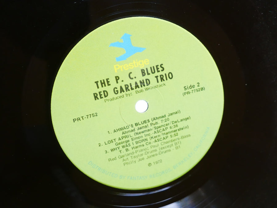 RED GARLAND The P.C. Blues LP PRESTIGE PRT-7752 US 1970 RVG JAZZ Paul Chambers