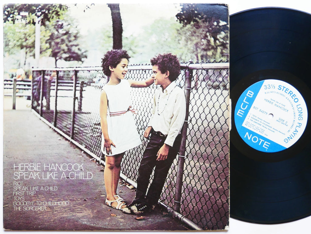 HERBIE HANCOCK Speak Like A Child LP BLUE NOTE BST 84279 US 1968 RVG Thad Jones