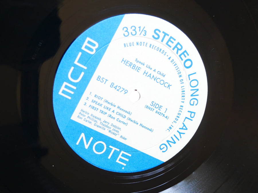 HERBIE HANCOCK Speak Like A Child LP BLUE NOTE BST 84279 US 1968 RVG Thad Jones