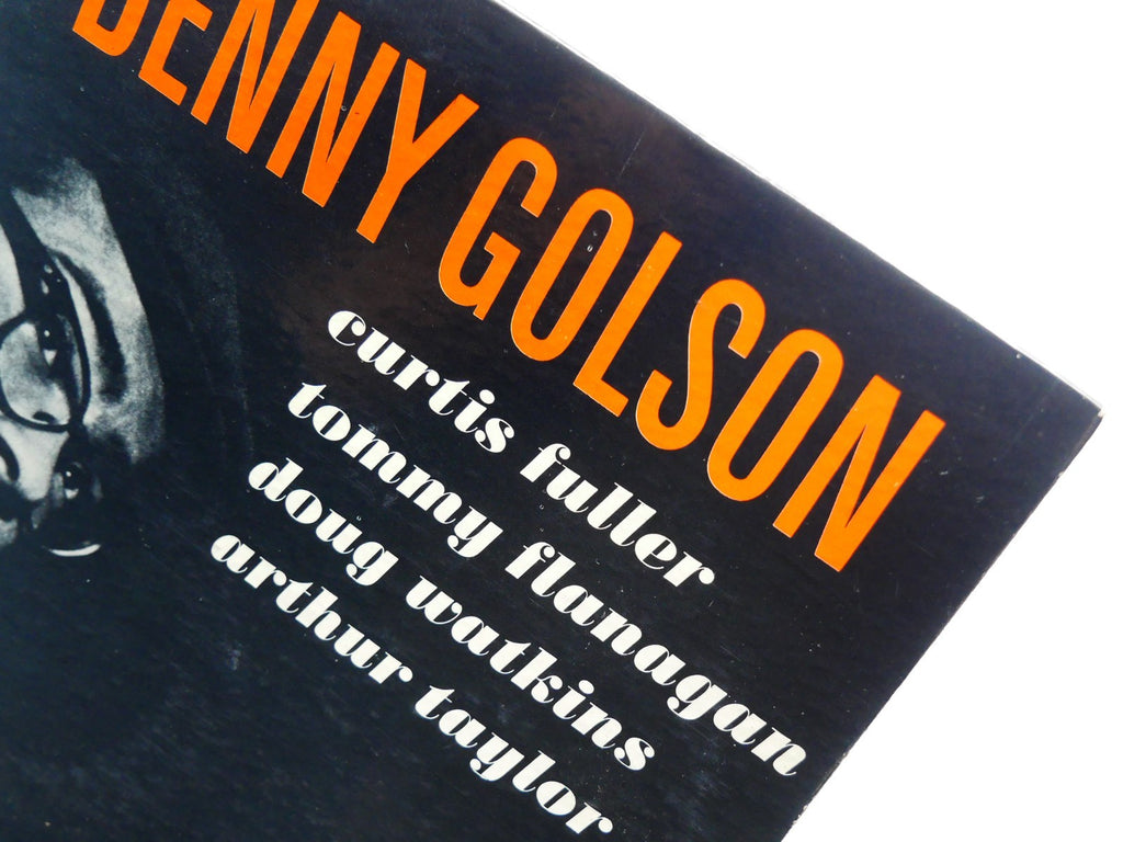 BENNY GOLSON Gettin' With It LP NEW JAZZ NJLP 8248 RVG DG MONO Curtis Fuller VG+