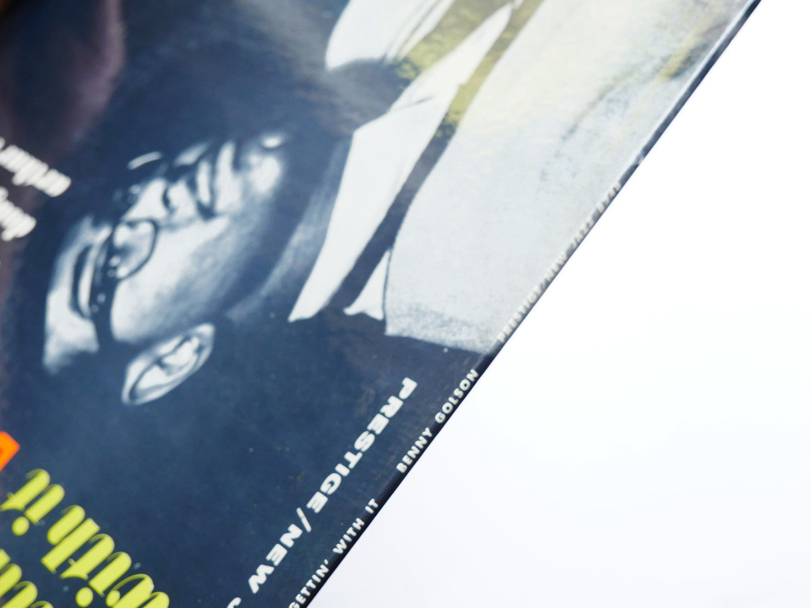 BENNY GOLSON Gettin' With It LP NEW JAZZ NJLP 8248 RVG DG MONO Curtis Fuller VG+