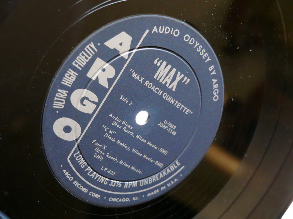 MAX ROACH Quintette Max LP ARGO LP 623 US 1958 DG MONO Hank Mobley Kenny Dorham