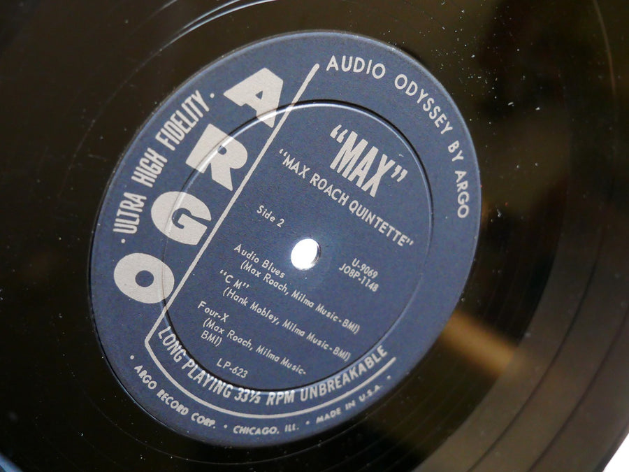 MAX ROACH Quintette Max LP ARGO LP 623 US 1958 DG MONO Hank Mobley Kenny Dorham