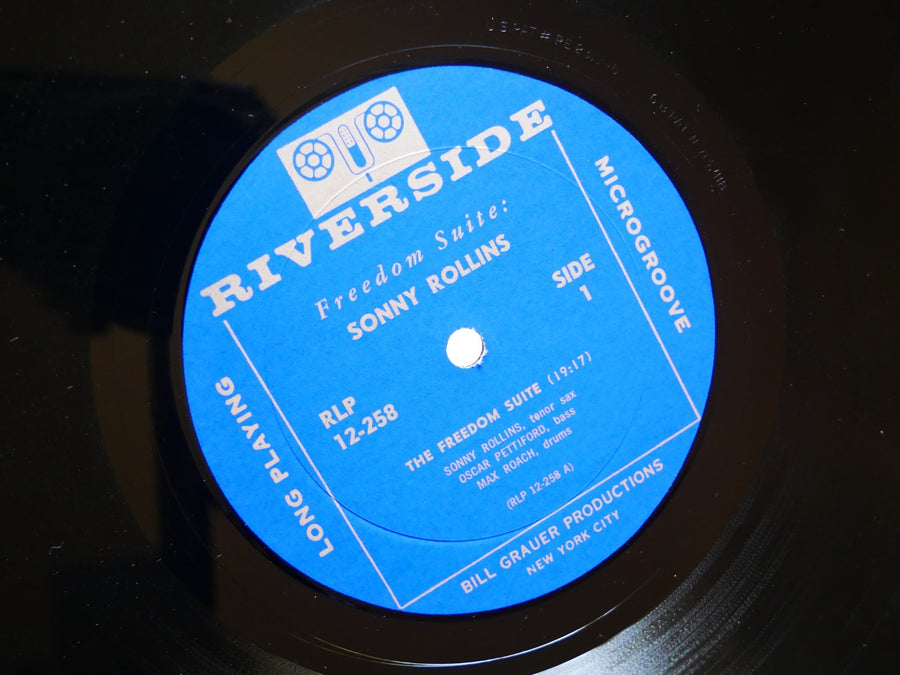 SONNY ROLLINS Freedom Suite LP RIVERSIDE RLP 12-258 US 1962 MONO JAZZ Max Roach