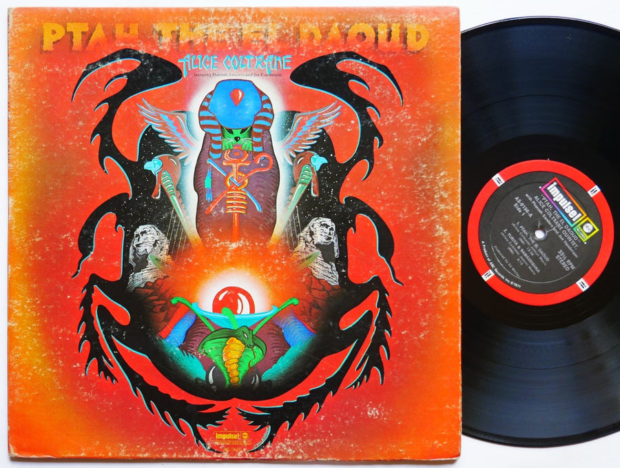 ALICE COLTRANE Ptah, The El Daoud LP IMPULSE! AS-9196 US 1970 Pharoah Sanders