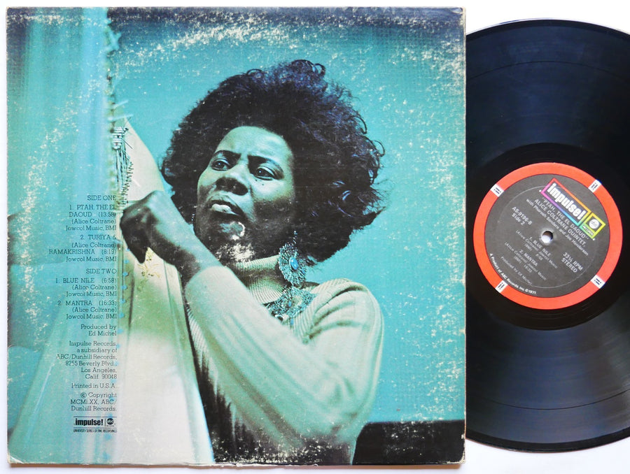 ALICE COLTRANE Ptah, The El Daoud LP IMPULSE! AS-9196 US 1970 Pharoah Sanders